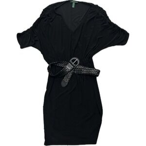 Ralph Lauren Dress With Attached Belt. Size 12